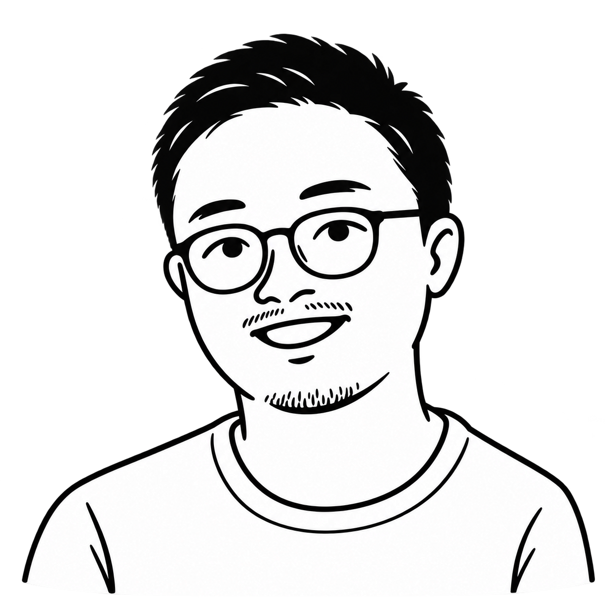Illustrated portrait of Yifan Xu